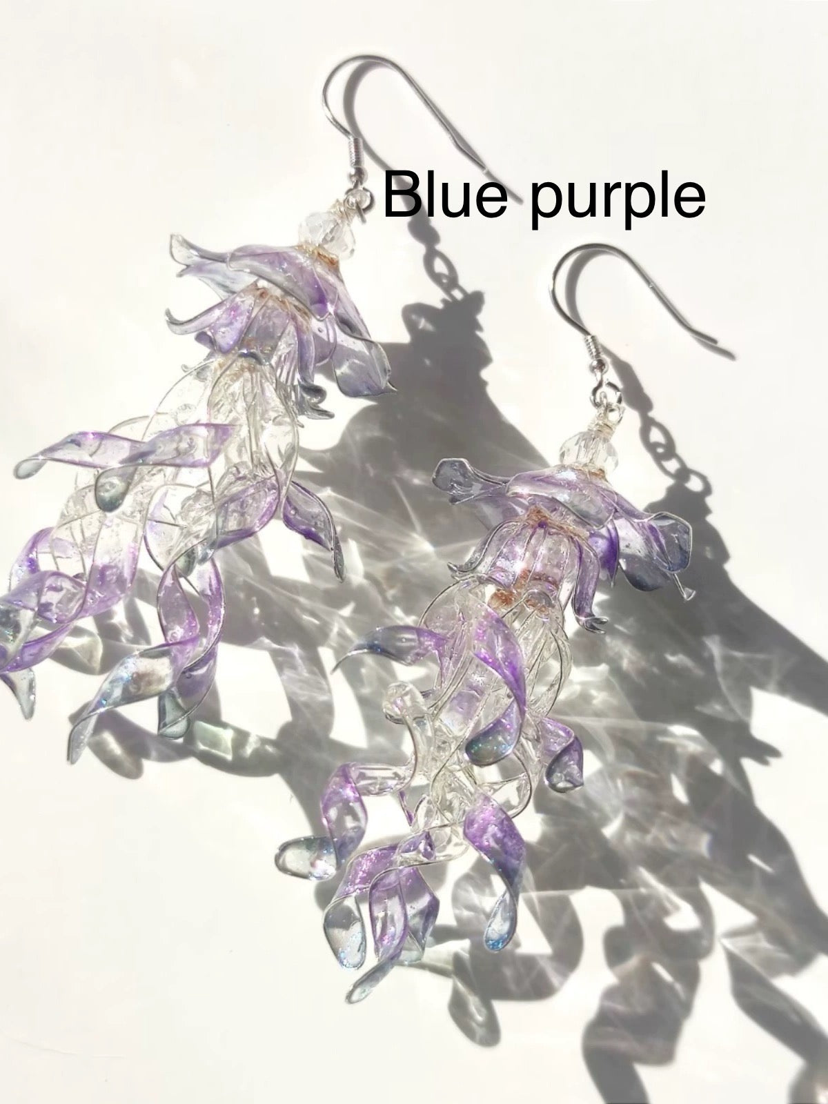 Jellyfish Dangle, Multicolour, Gold vermeil + Sterling silver