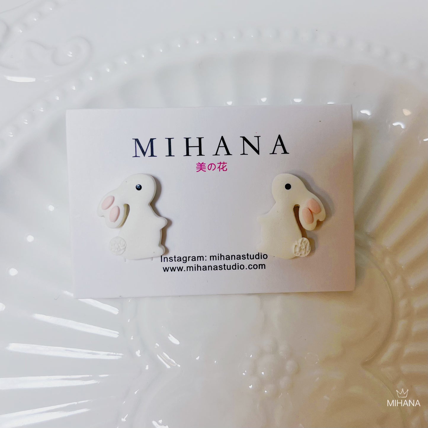 Real Daisy Silver Studs