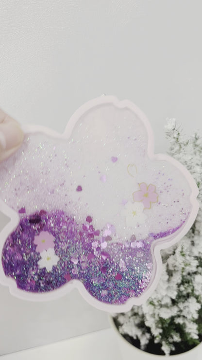 Cherry Blossom Fluid Coaster