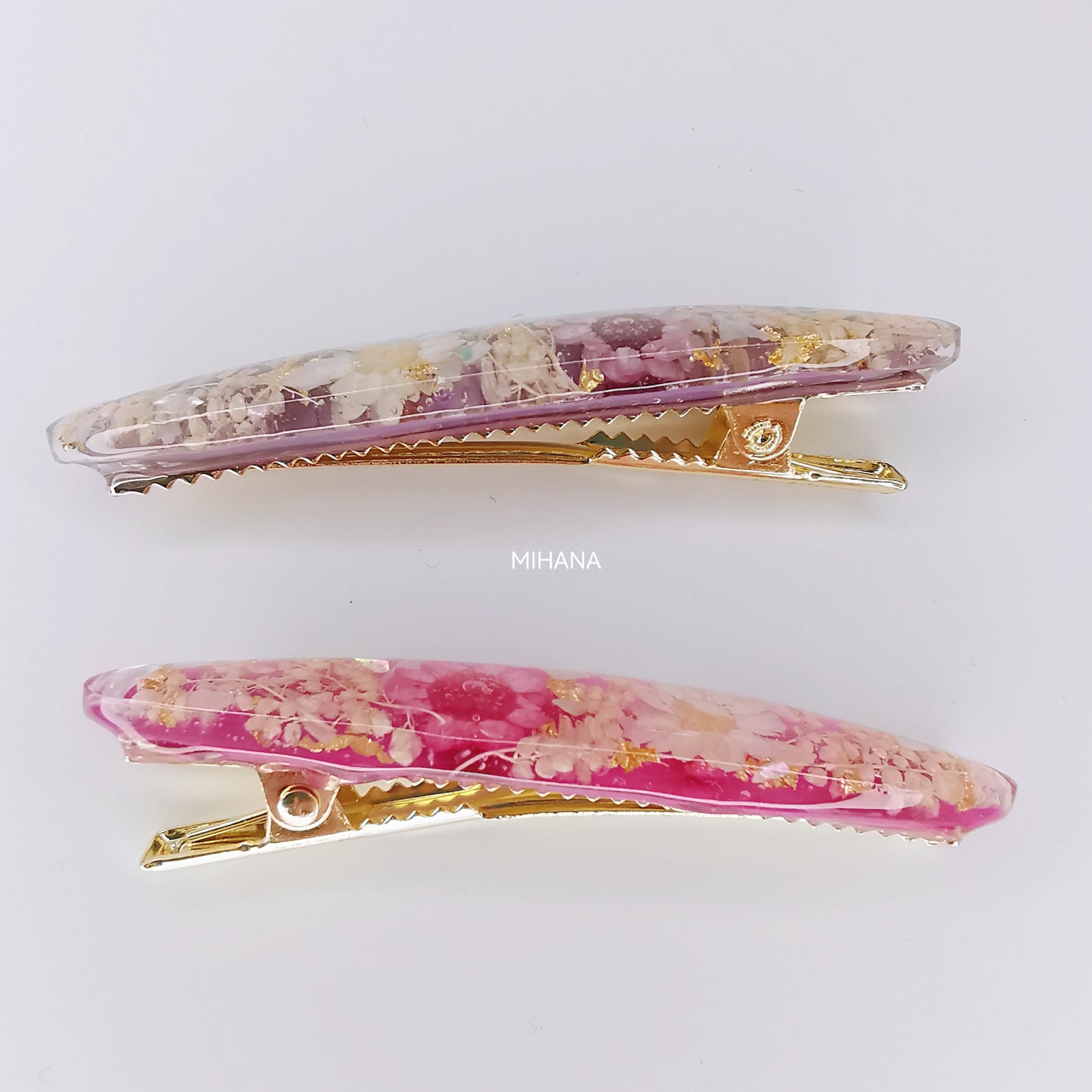 Real Flower Hair Clips