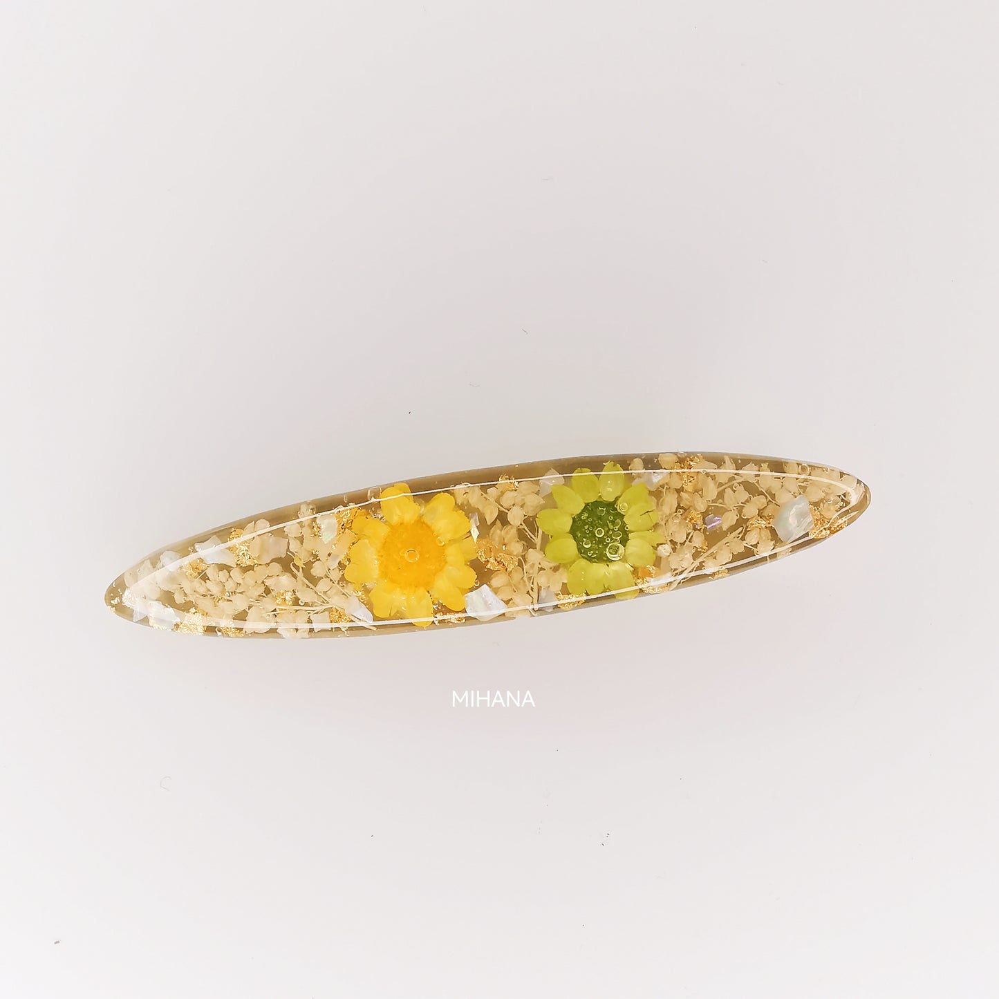 Real Flower Hair Clips