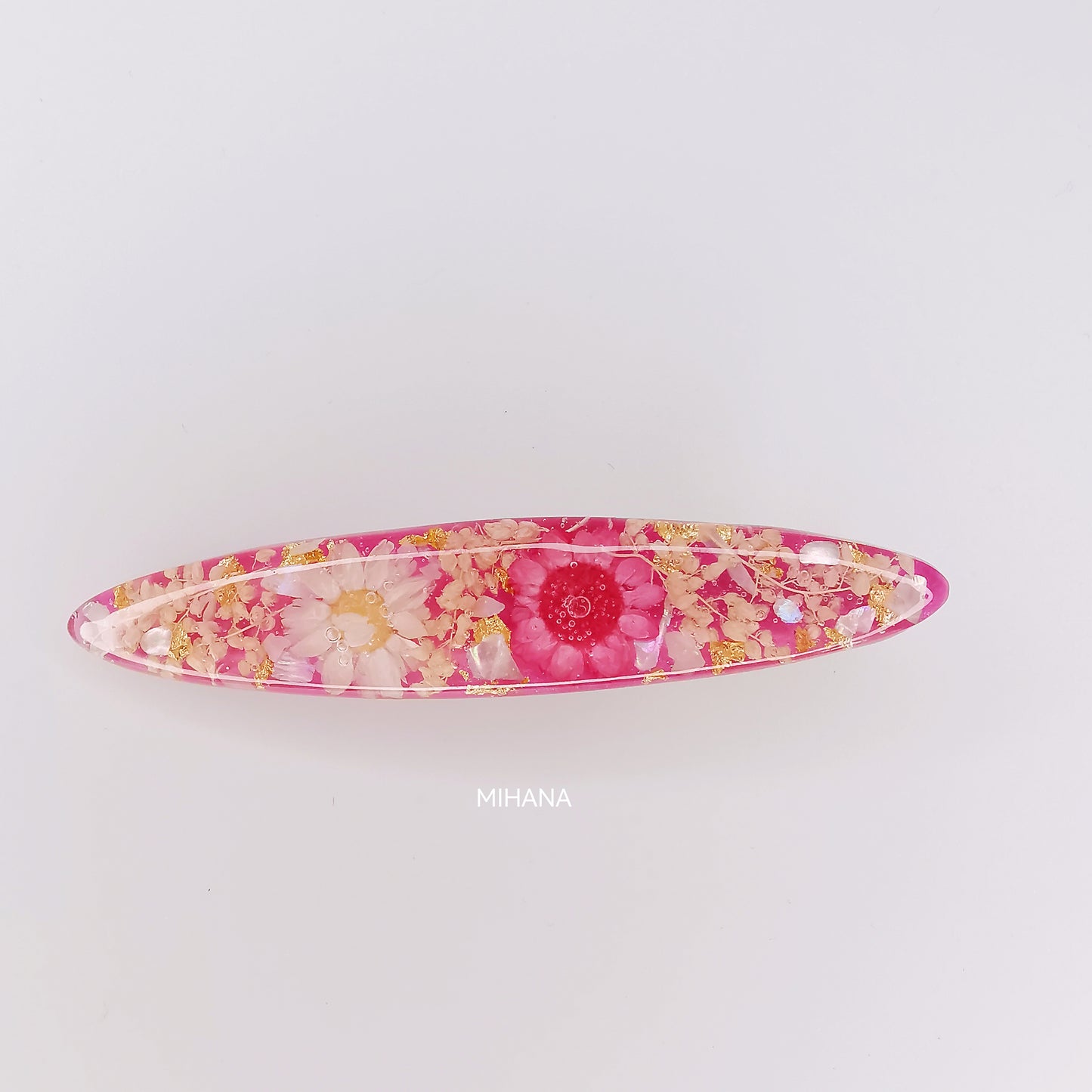 Real Flower Hair Clips