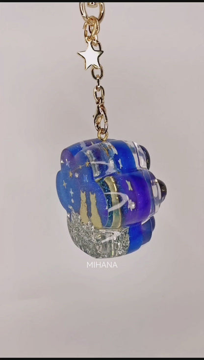 Cats Couple Paw Bagcharm