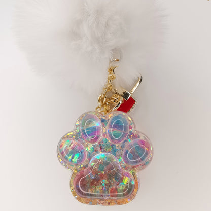Rainbow Paw Bagcharm