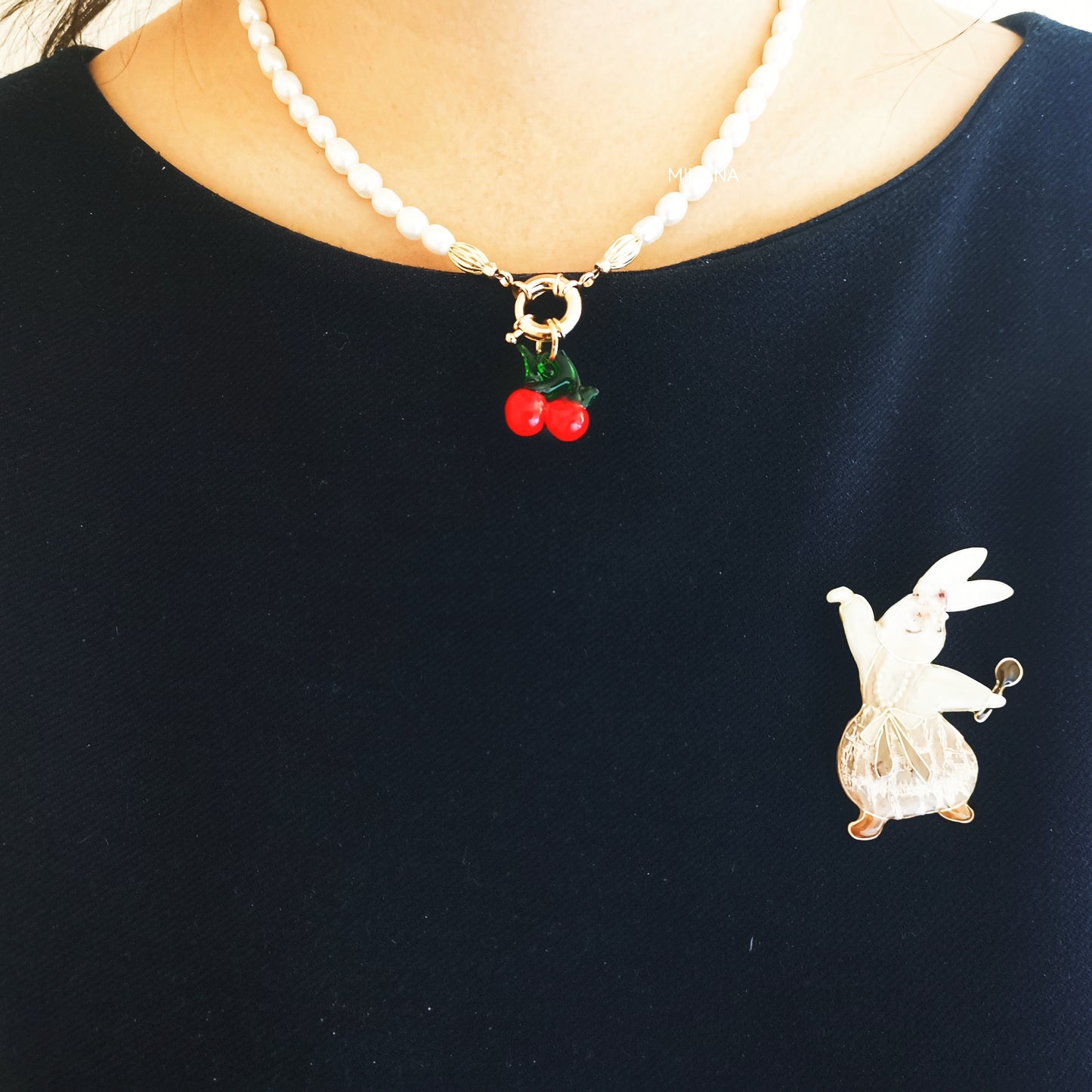 Peter Rabbit Resin Pins with Real Flower