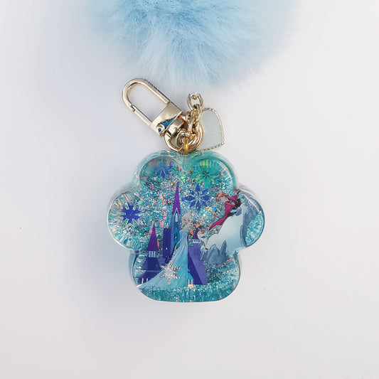 Frozen Elsa and Anna Paw Bagcharm