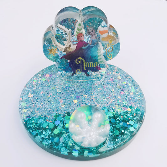 Frozen Elsa and Anna Paw Phone Stand